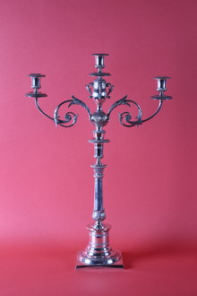 Silber Kandelaber, Berlin, Klassizismus,